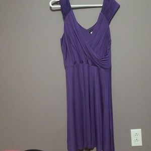 Sleeveless V- Neck  Cotton Dress